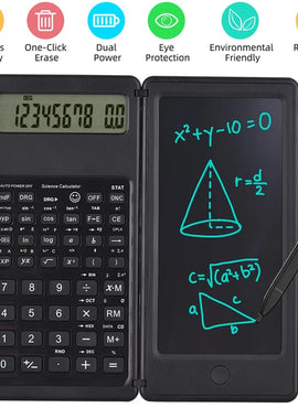 Scientific Calculator with Writing Tablet and Digital Drawing